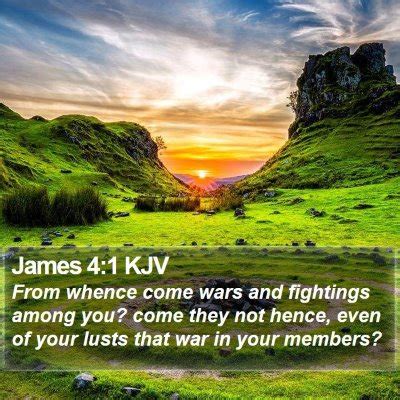 JAMES CHAPTER 4 KJV .
